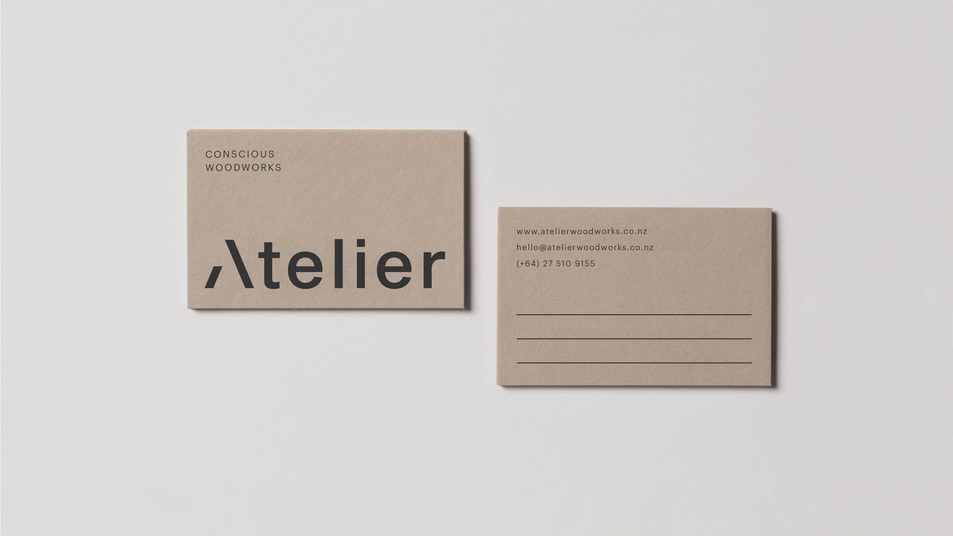 Atelier business cards